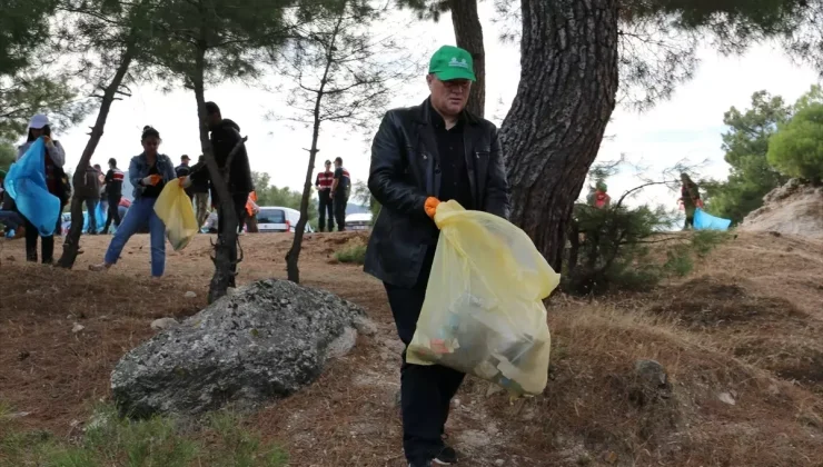 Aydın’da Gençler Orman Temizliği Yaptı