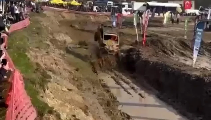 Düzce Offroad Yarışında 4 Takla Atan Cihangir Aydın, Hedefini 8 Takla Olarak Belirledi